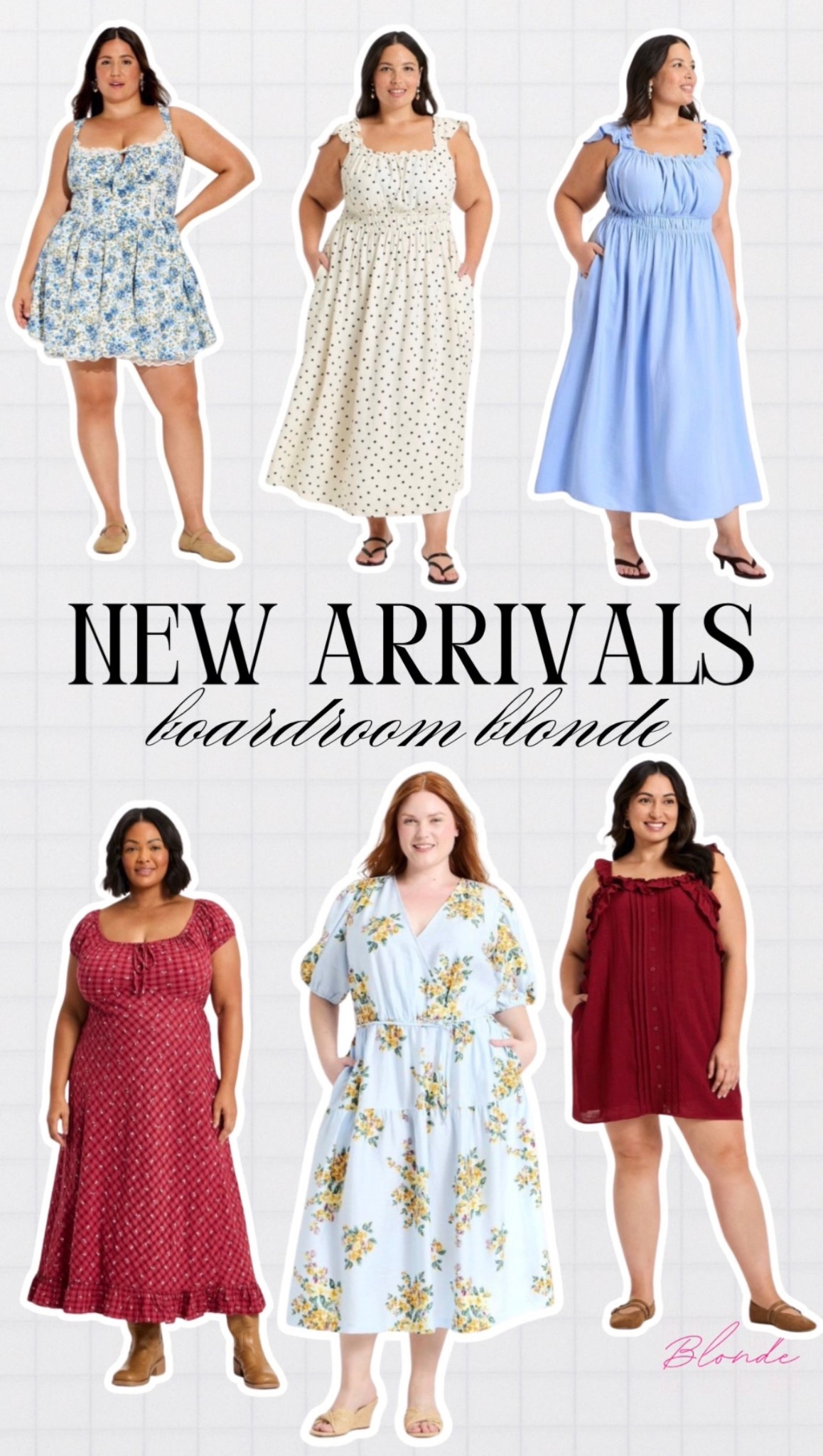 These are the kinds of dresses that make summer easy. Stretch where you need it, flow where you don’t want cling, and cuts that actually work on a real body. Casual enough for errands, cute enough to wear out, and not fussy or stiff. I’m wearing a 1X for reference. All linked on LTK.

#LTKootd #LTKOver40 #LTKPlusSize