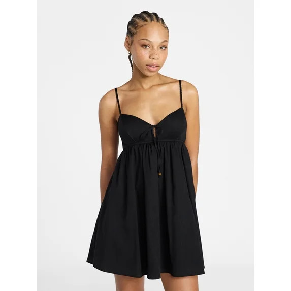No Boundaries Cami A Line Dress, Women's XXS-XXL | Walmart (US)