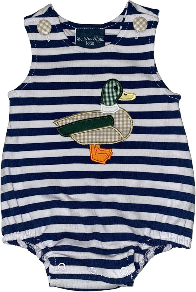 Baby Boy Applique Bubble – Luxury Comfort, 100% Cotton, Boutique Quality | Amazon (US)