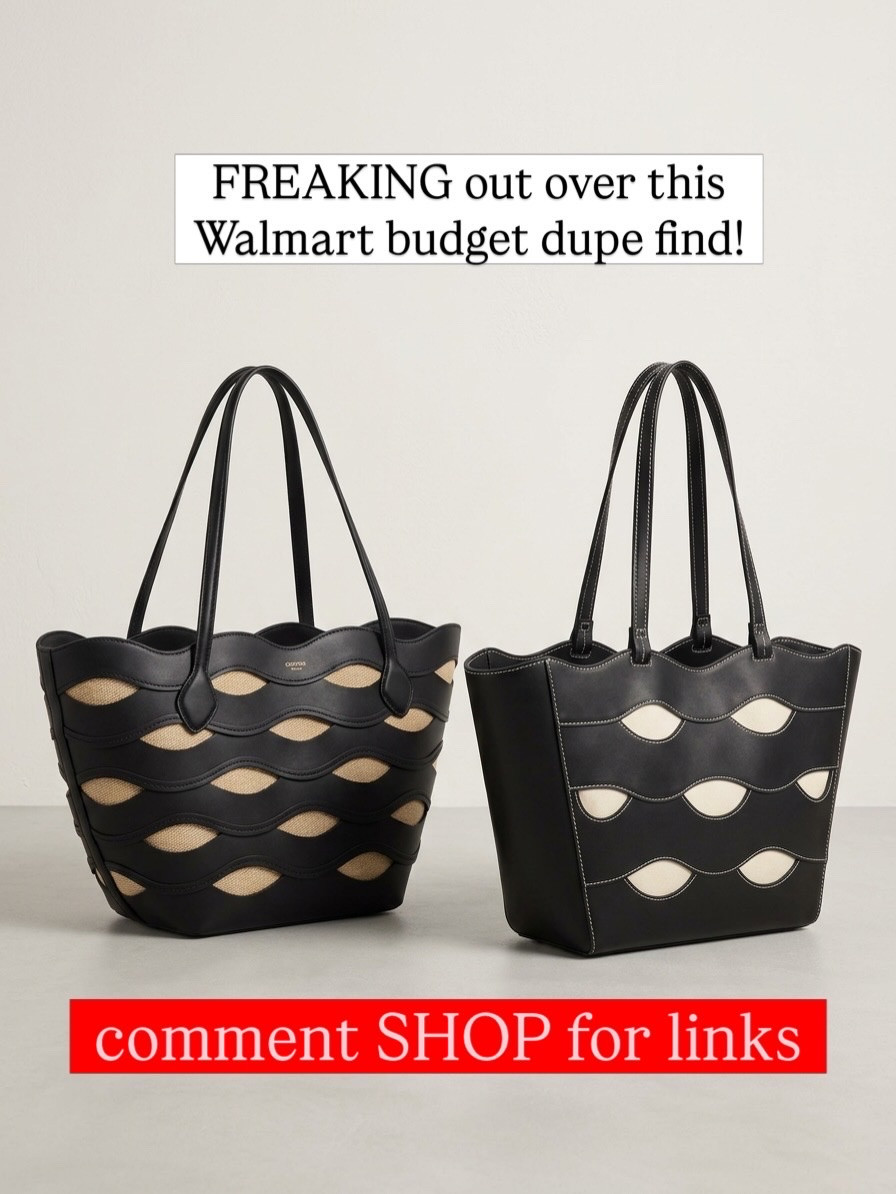 Leather cut tote bag 

#LTKU #LTKmomlife #LTKootd