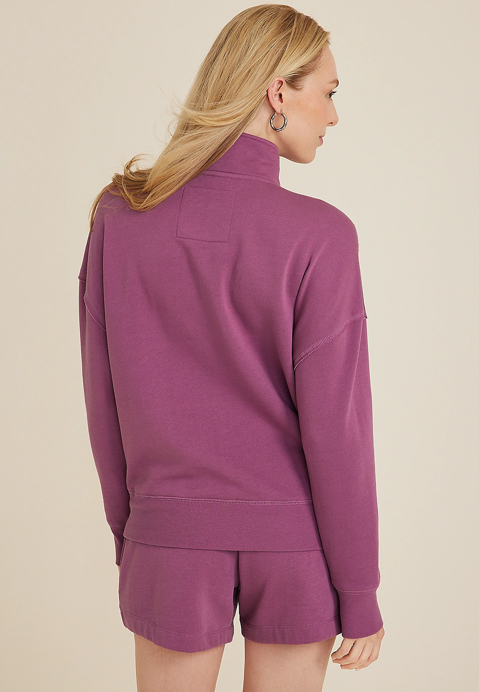 Club Quarter Zip Sweatshirt | Maurices