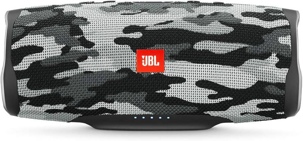 JBL Charge 4 Portable Bluetooth Speaker (Black/White Camouflage) | Amazon (US)