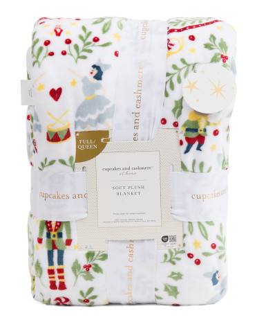 Nutcracker Printed Blanket | TJ Maxx