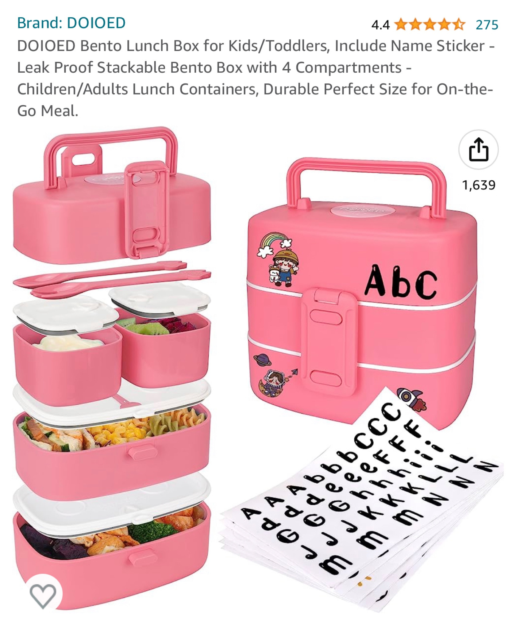 DOIOED Bento Lunch Box for … curated on LTK