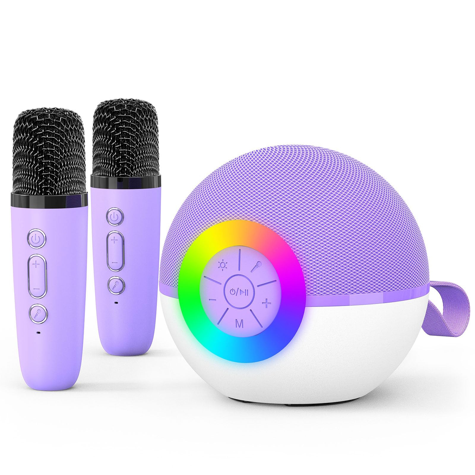 goopow Mini Karaoke Machine Speaker for Kids Adults, Portable Bluetooth Microphone Song Toys with... | Amazon (US)