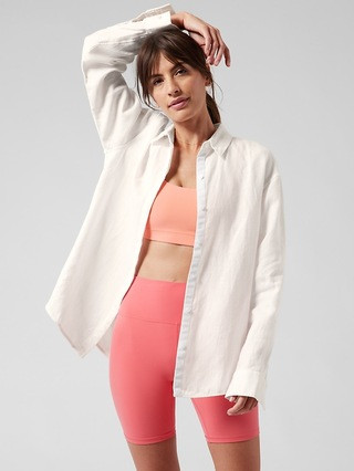 Playa Linen Shirt | Athleta