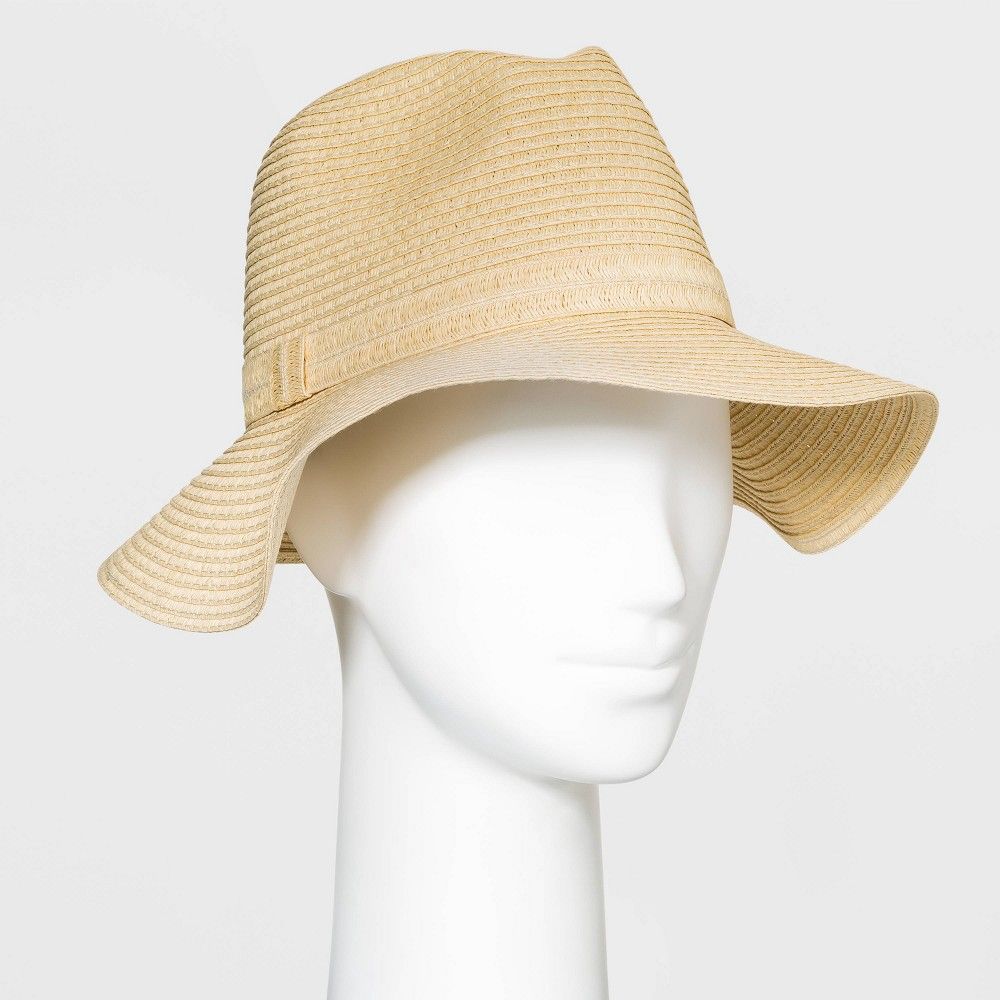 Women's Packable Straw Panama Hat - Shade & Shore Natural | Target