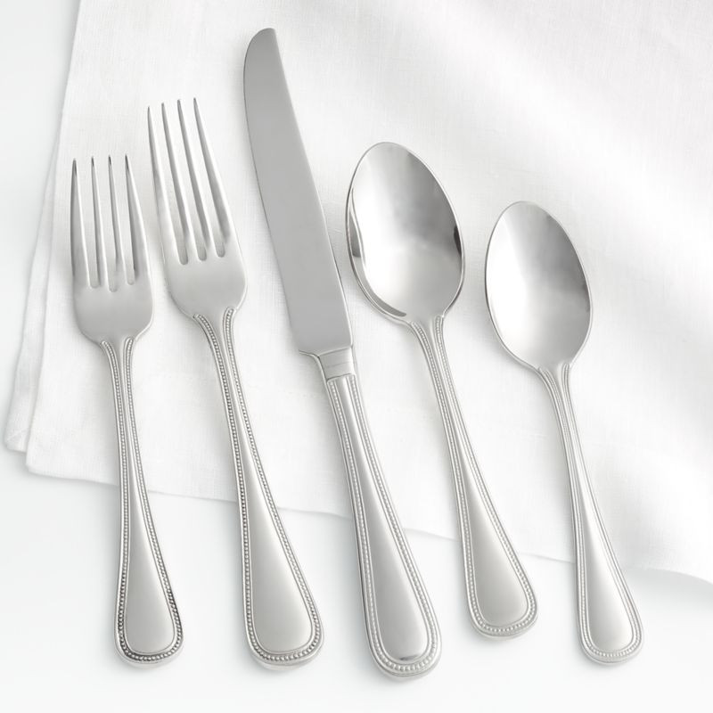 Grand Hotel II 5-Piece Flatware Place Setting + Reviews | Crate & Barrel | Crate & Barrel
