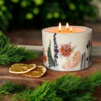 xl 3-Wick Christmas Spice Candle Festive Winter Scent | Etsy (US)