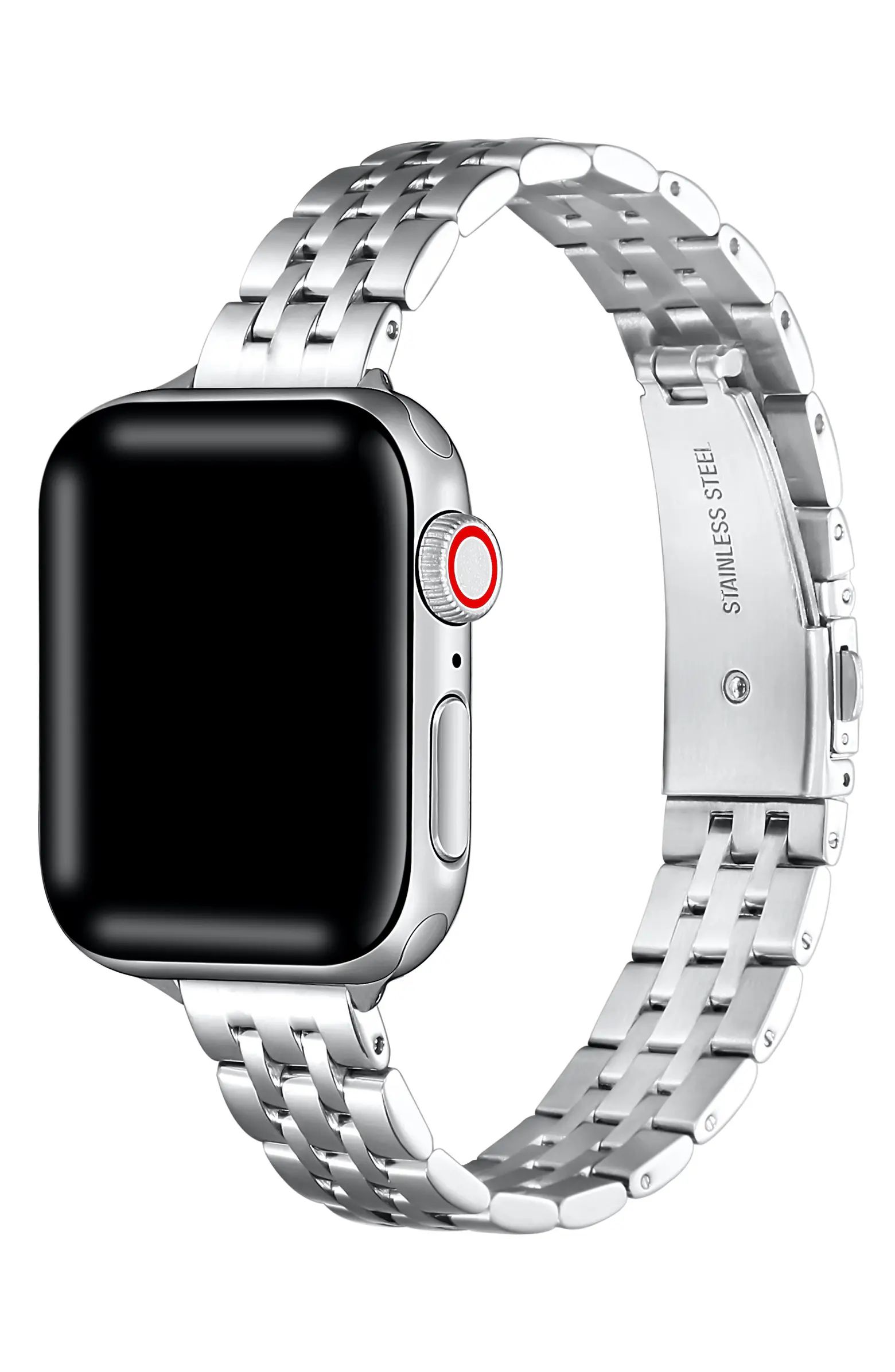 The Posh Tech Tess Stainless Steel Apple Watch® Watchband | Nordstrom | Nordstrom