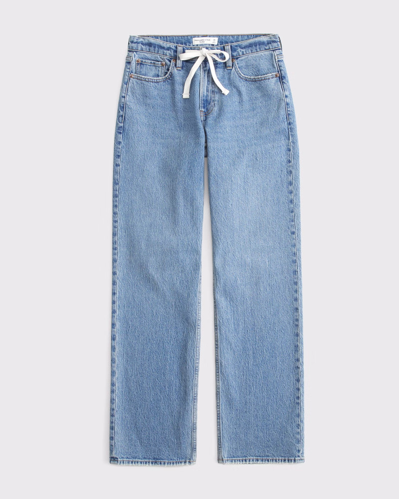 Women's Low Rise Baggy Jean | Women's Bottoms | Abercrombie.com | Abercrombie & Fitch (US)