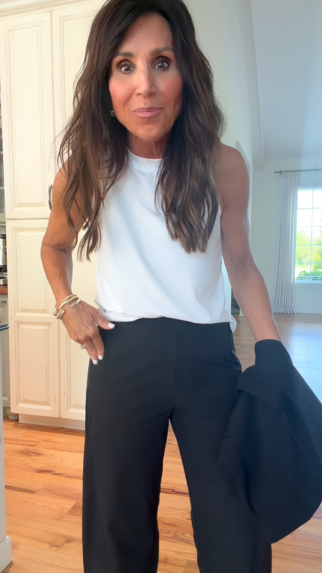 What I’m wearing
Top - small
Pants - small

#LTKSeasonal #LTKOver40