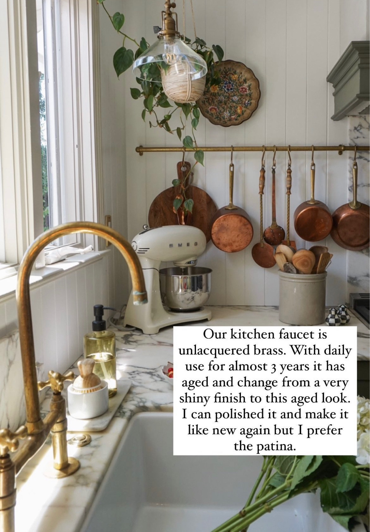 I love how unlacquered brass ages.  It builds character over time 👌🏼
-
Faucet. Brass faucet. Etsy finds. Home decor. 

#LTKFind #LTKhome