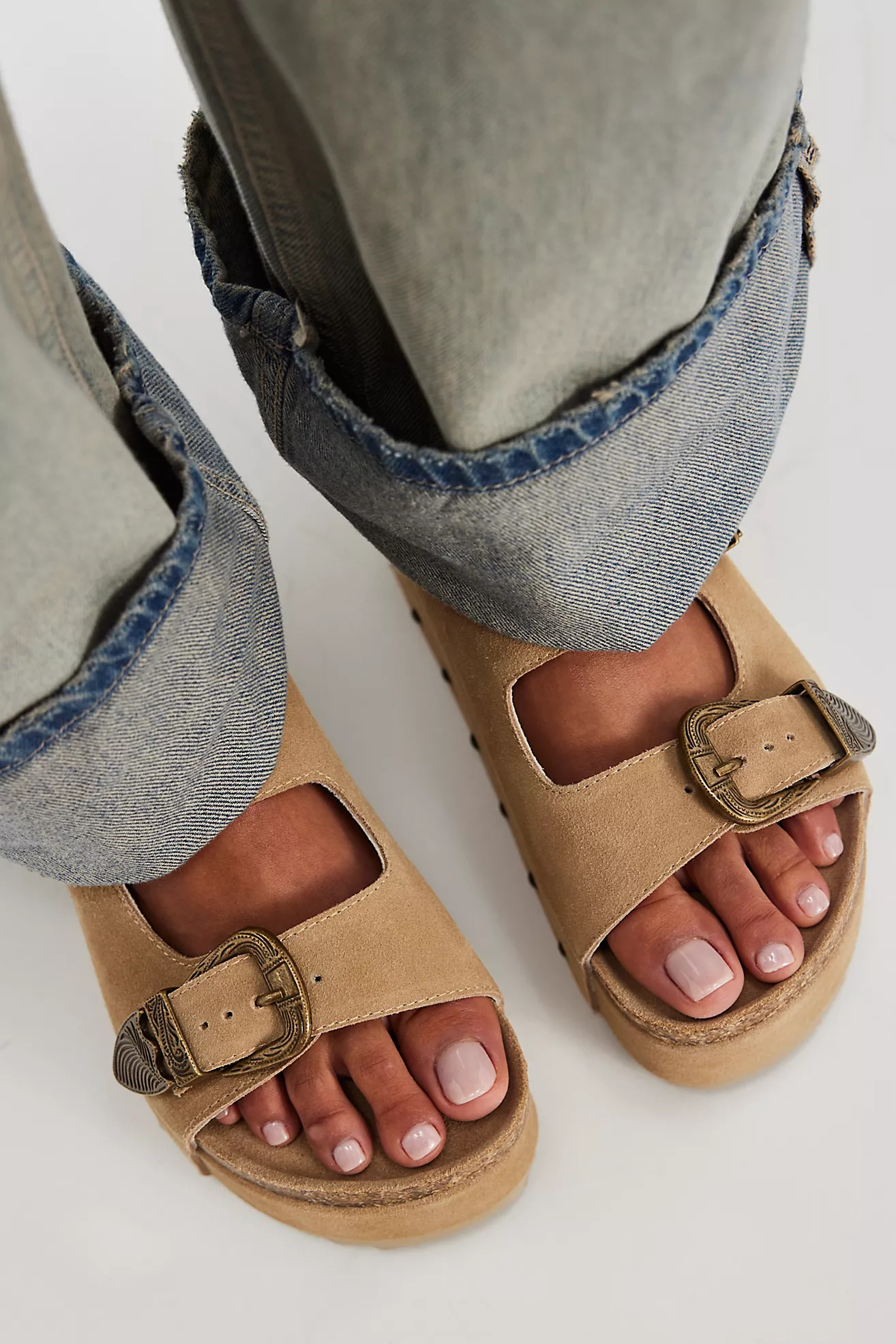 Rule Breaker Goes West Flatform Sandals | Free People (Global - UK&FR Excluded)