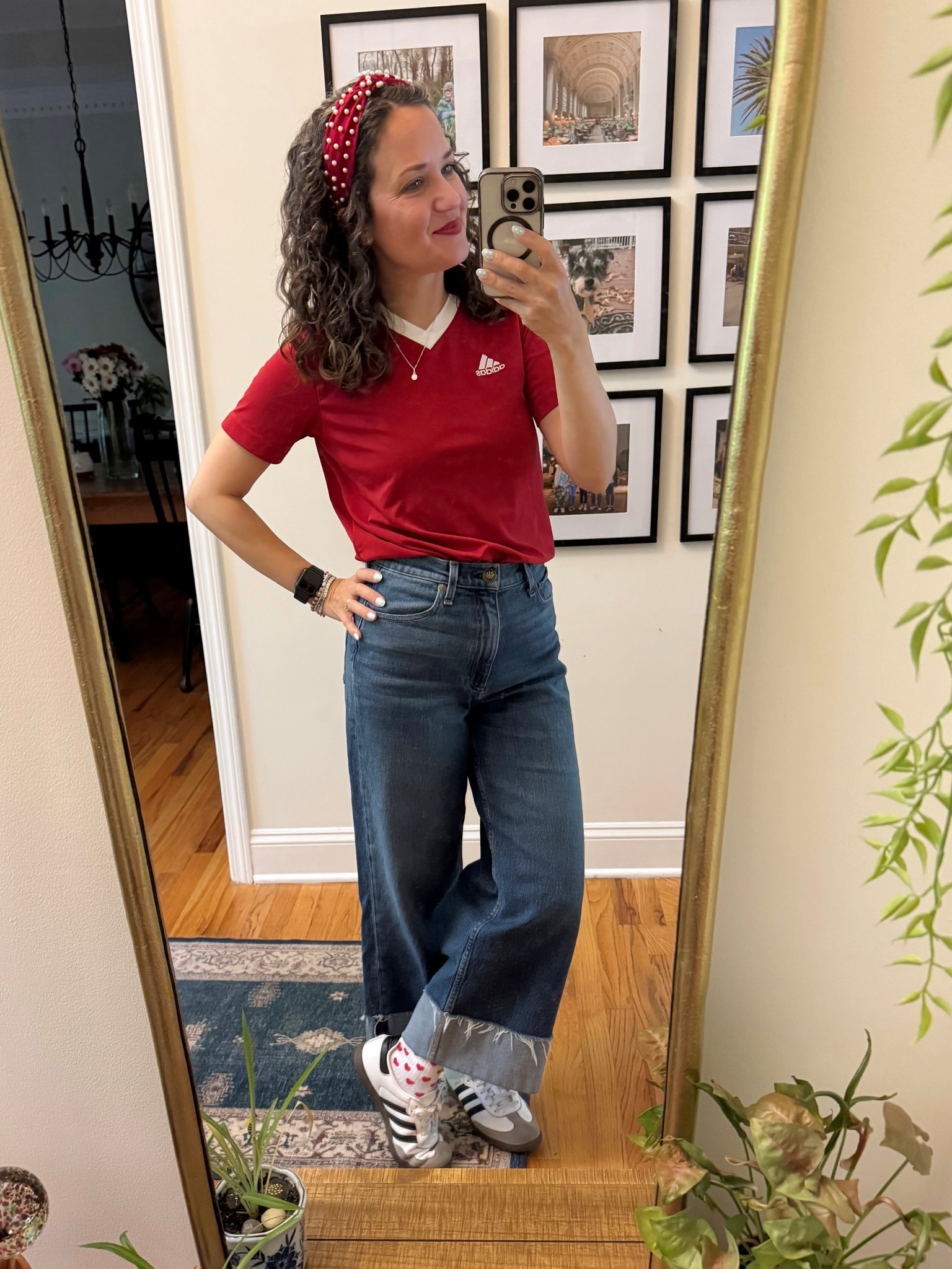 Today’s spring outfit ❤️ I’ve worn these jeans an insane amount of time since I bought them in September. Sold out but linked others.

#LTKPetite #LTKOver40 #LTKSeasonal