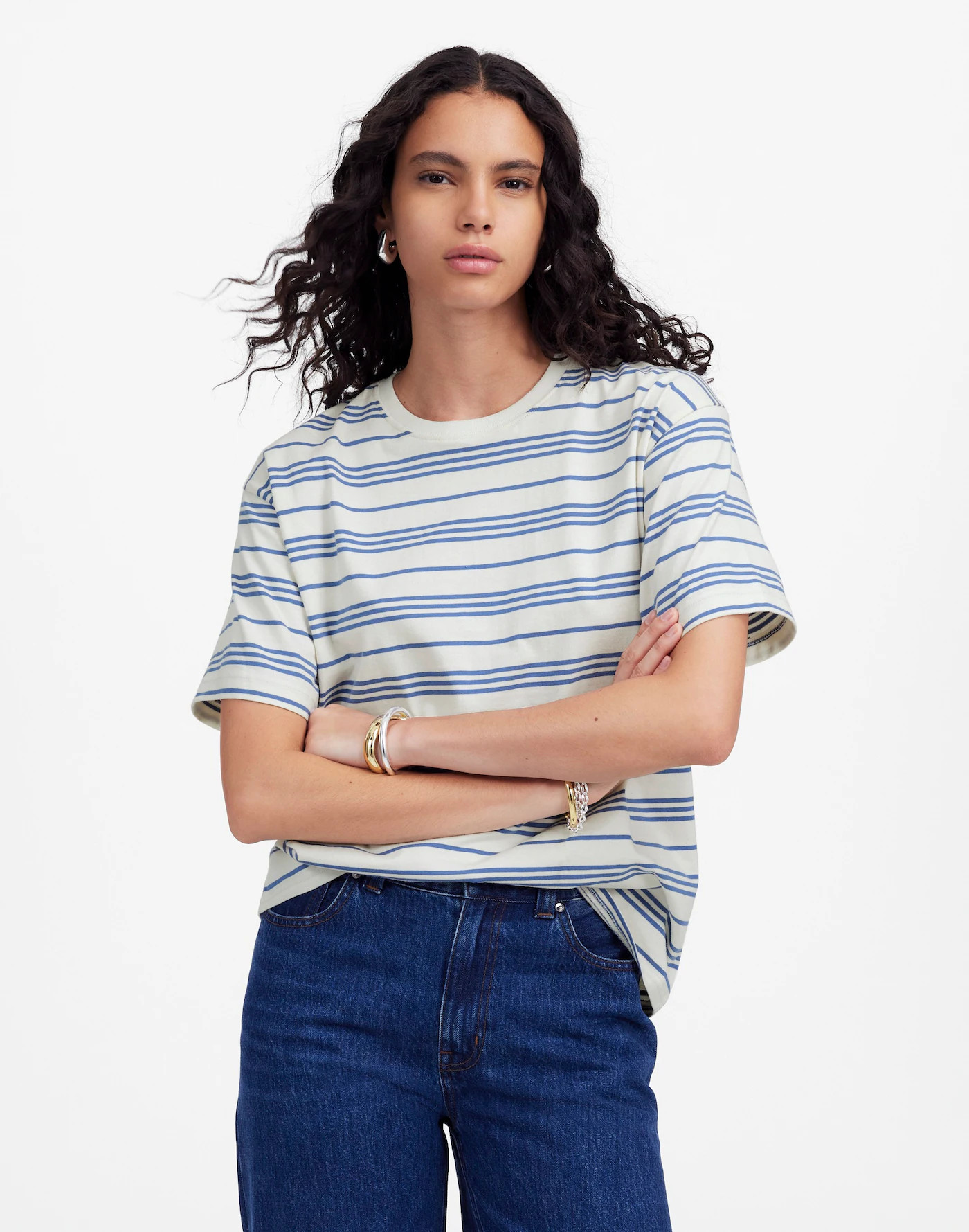 Cotton Relaxed Oversized Tee | Madewell