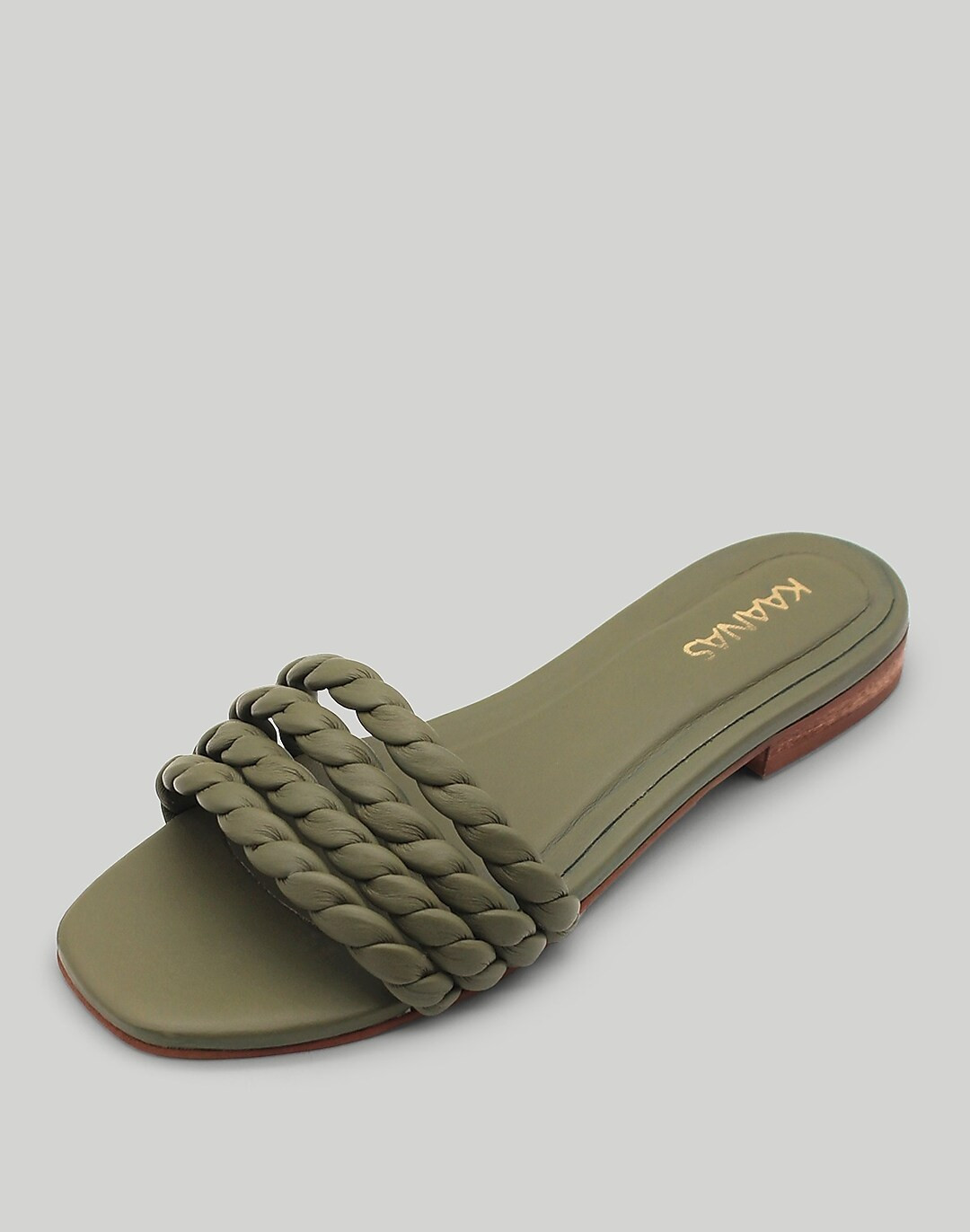 KAANAS Corcovado Twisted Strap Slide | Madewell