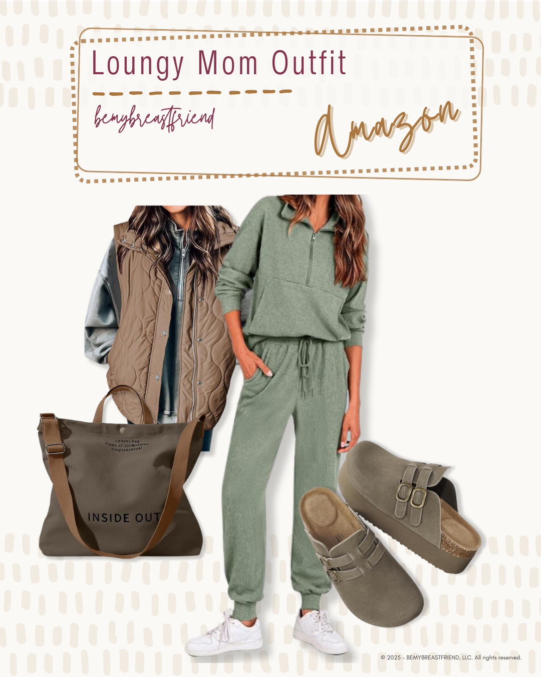 Amazon | Loungy Mom Outfit 

 #LTKootd #LTKmomlife #LTKSeasonal