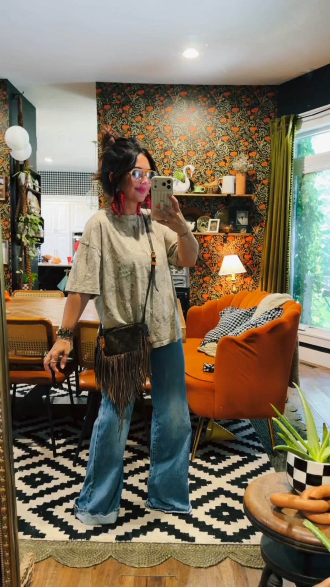 When causal meets cute! Love this over sized camo tee

My most favorite wallpaper from my wall paper line linked!! 

Use code WILLOW at checkout for your boho bag!

#LTKootd #LTKmomlife #LTKSaleAlert