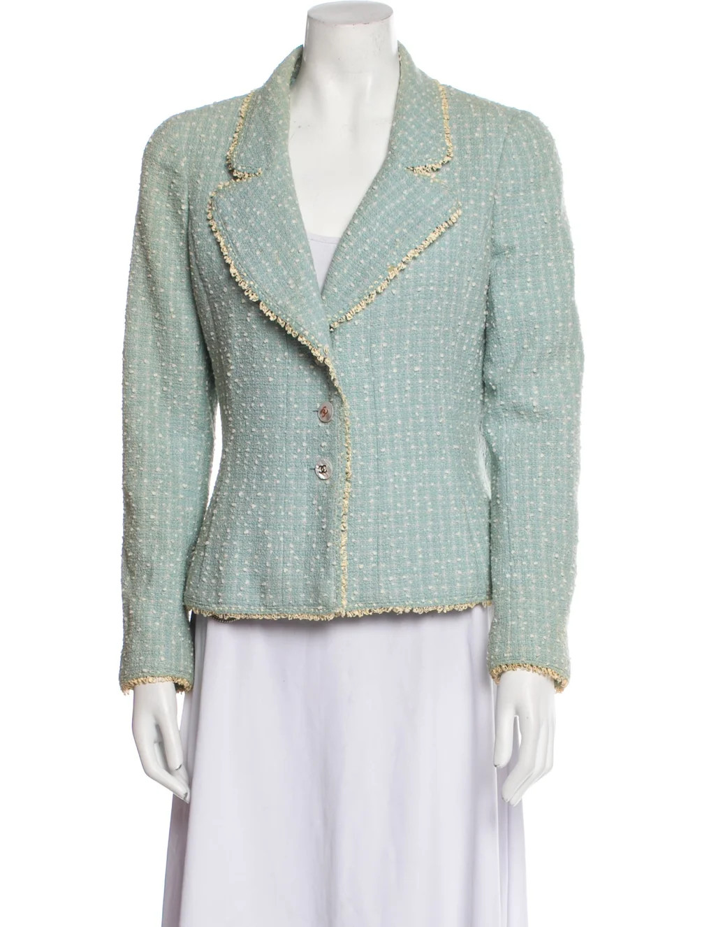 Chanel Vintage 1997 Blazer - Blue Jackets, Clothing - CHA1242655 | The RealReal | The RealReal