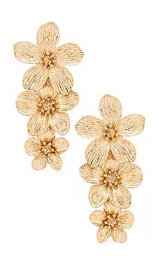 SHASHI Botanique Earrings in Gold from Revolve.com | Revolve Clothing (Global)