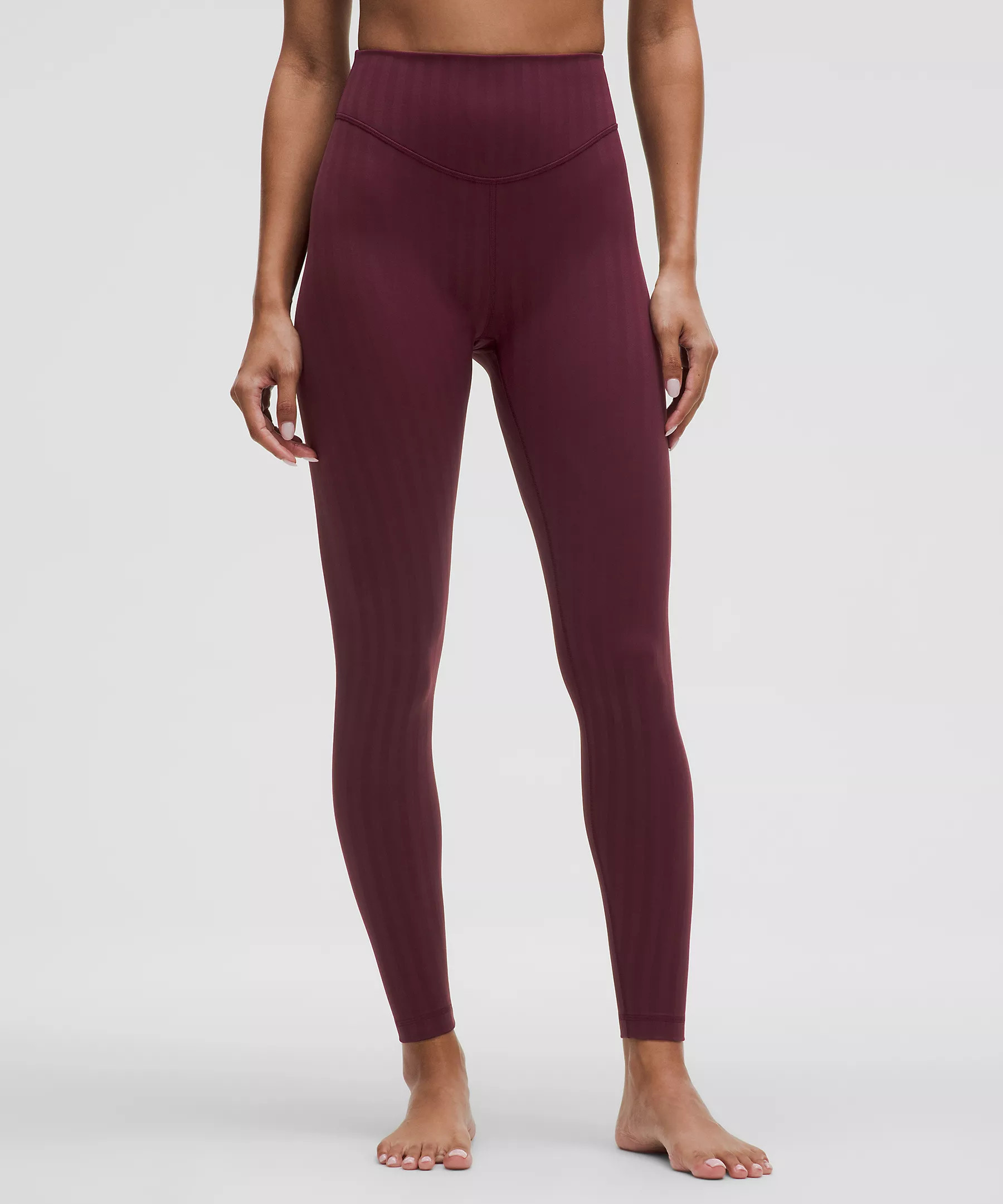 Wunder Under High-Rise Tight 28" *Tonal Stripe | Women's Leggings/Tights | lululemon | Lululemon (US)