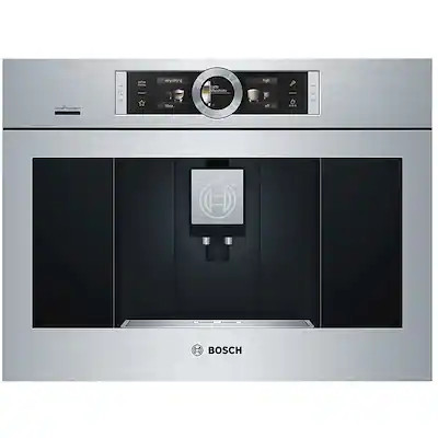 Bosch - Espresso Machine with 19 bars of pressure and Milk Frother - Stainless Steel | Best Buy U.S.