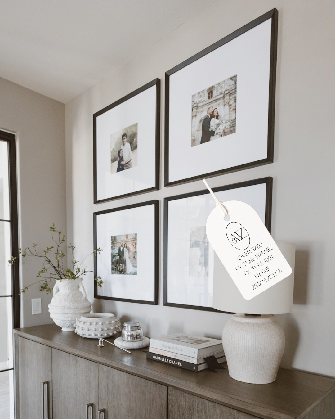 Oversized picture frames - family gallery wall - office decor 

#LTKSaleAlert #LTKSpringSale #LTKHome