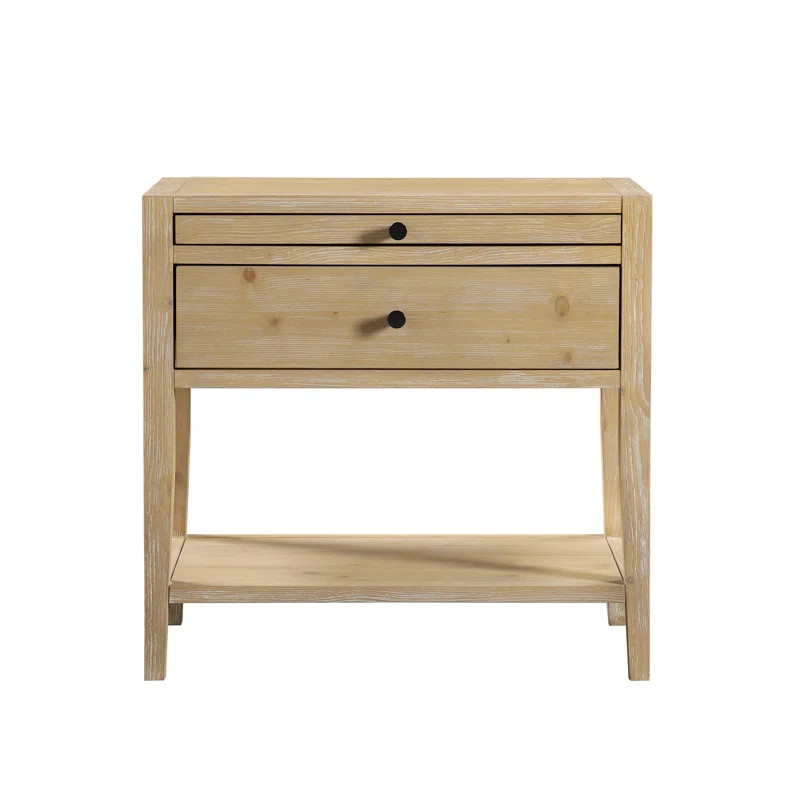 Pecor 1-Drawer Nightstand - Natural | Wayfair North America