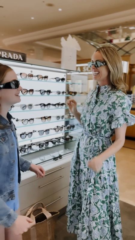 Had the best time shopping at @dillards last weekend! Did you know they have some of the most curated ( and current ) sunglasses available?! We loved trying all of the shapes and styles…highly recommend taking a look for Mother’s Day ideas! I put all of my favorites on LTK for you 🤍

#dillards #dillardssunglasses #dillardsacceasories 

#LTKstyletip #LTKVideo