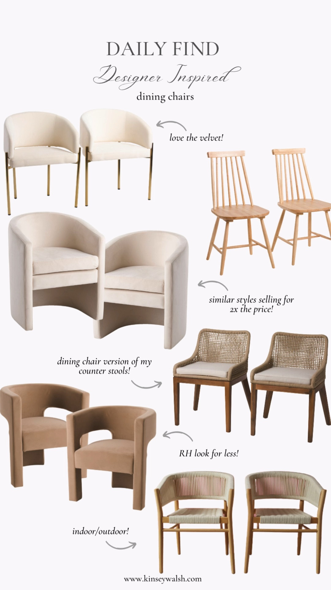 Dining chairs online rh