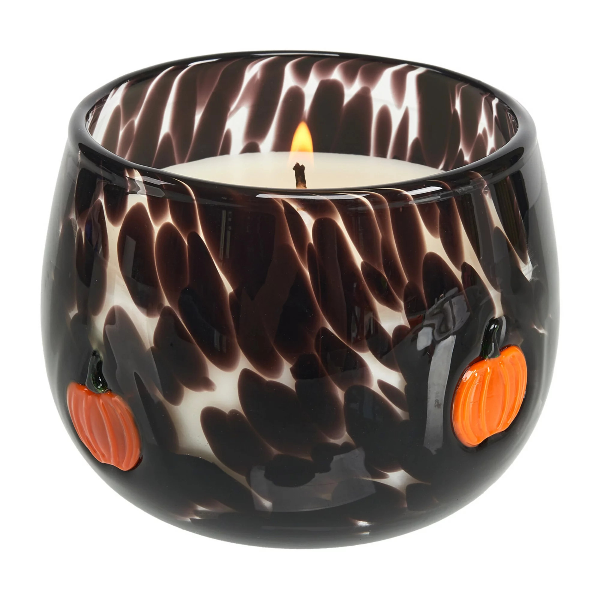Celebrate Together™ Halloween Pumpkin Spice Confetti Art Glass Candle, Multi | Kohl's