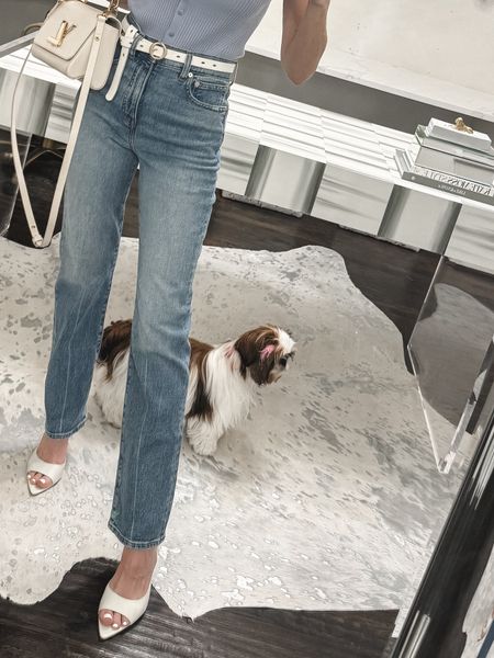 The most flattering high waisted  jeans from Madewell in the perfect cool medium wash for spring! I’m wearing a size 24.

#LTKxMadewell #LTKfindsunder100 #LTKstyletip