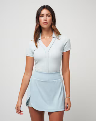 TROPICAL OUTLOOK MOVEKNIT RIB POLO | TravisMathew