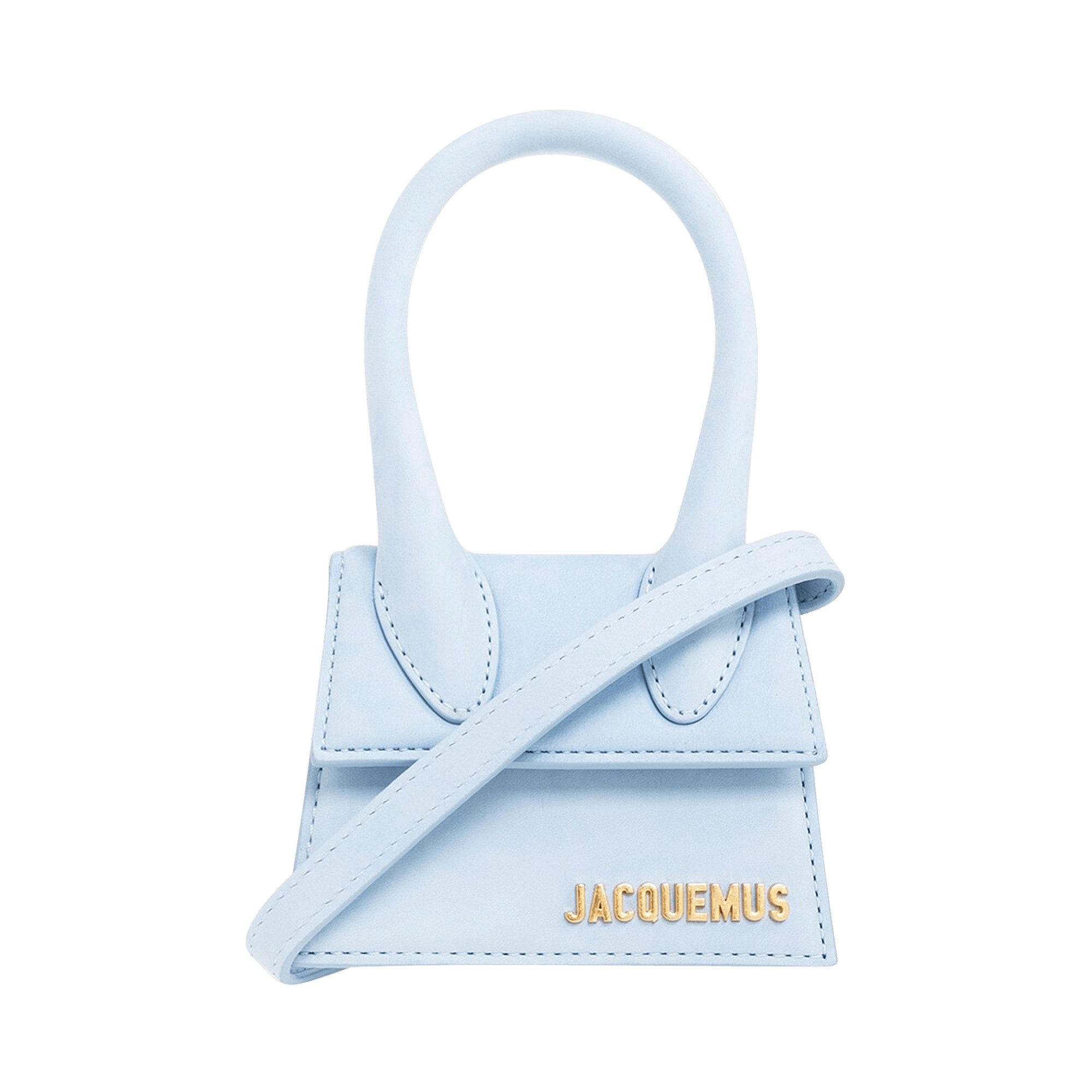 Jacquemus Le Chiquito Signature Mini Handbag 'Blue Gold' | GOAT