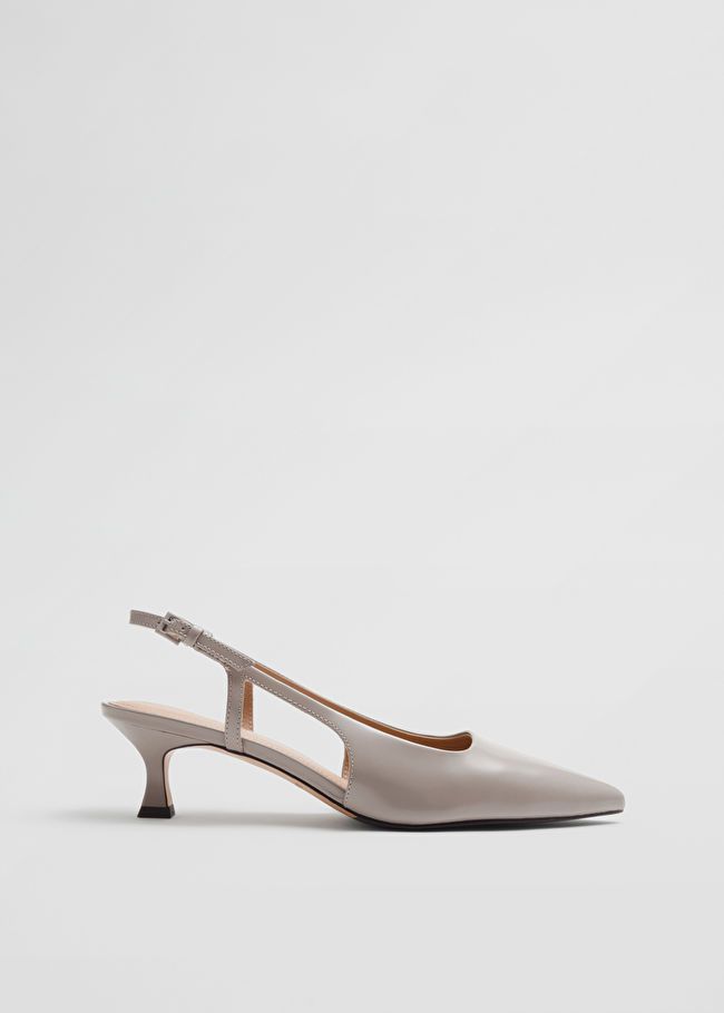 Slingback Leather Pumps | & Other Stories (EU + UK)