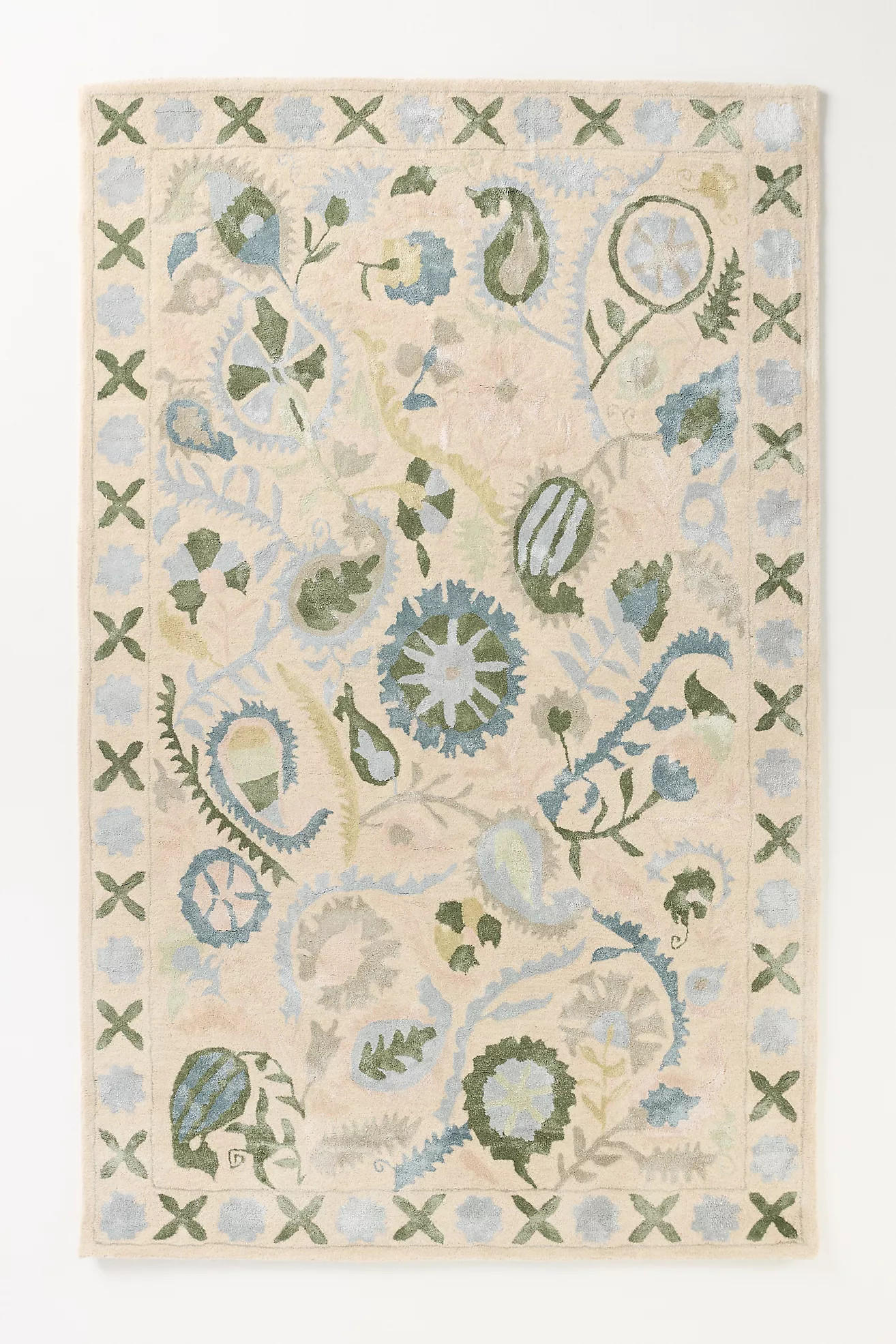 Calista Hand-Tufted Persian-Inspired Rug | Anthropologie (US)