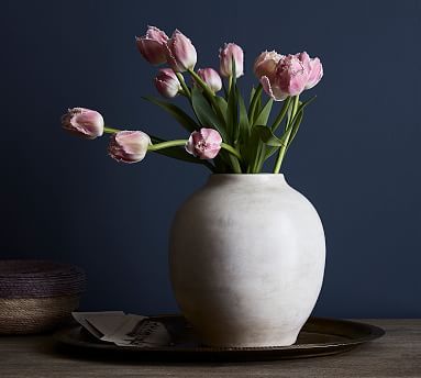 Quinn Ceramic Vase | Pottery Barn (US)
