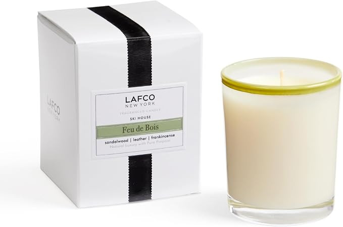 LAFCO New York Votive Candle, Feu de Bois - 1.9 oz - 20-Hour Burn Time - Reusable Glass Vessel - ... | Amazon (US)