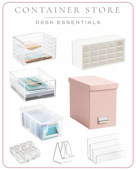 Container store desk essentials for everyday crafting

#LTKhome