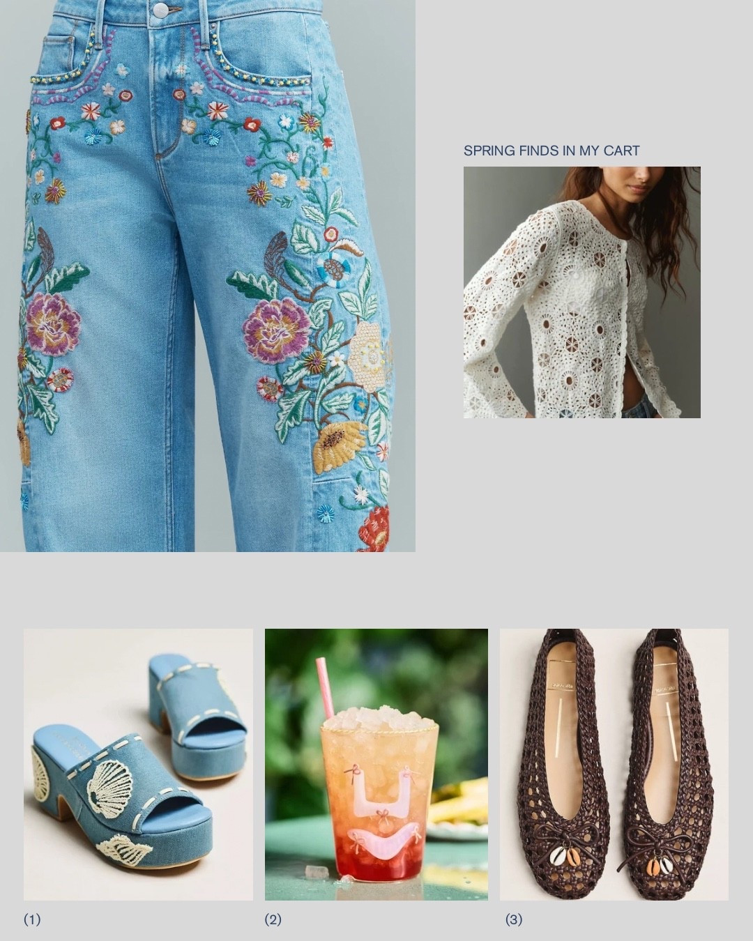 Cute new clothes, shoes, and home finds in my cart. #anthopologie #walmart #jcrew #summer #spring #vacation

#LTKgrwm #LTKSeasonal #LTKootd