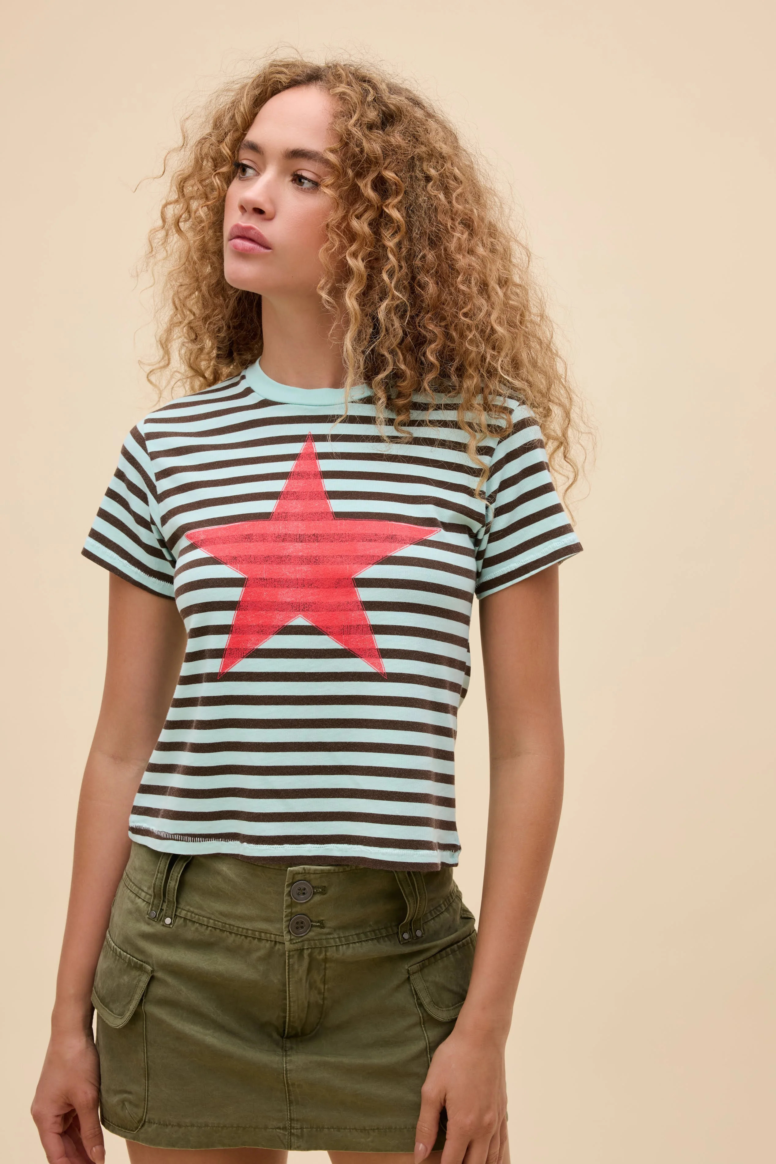 Star Stripe Vintage Tee | Daydreamer