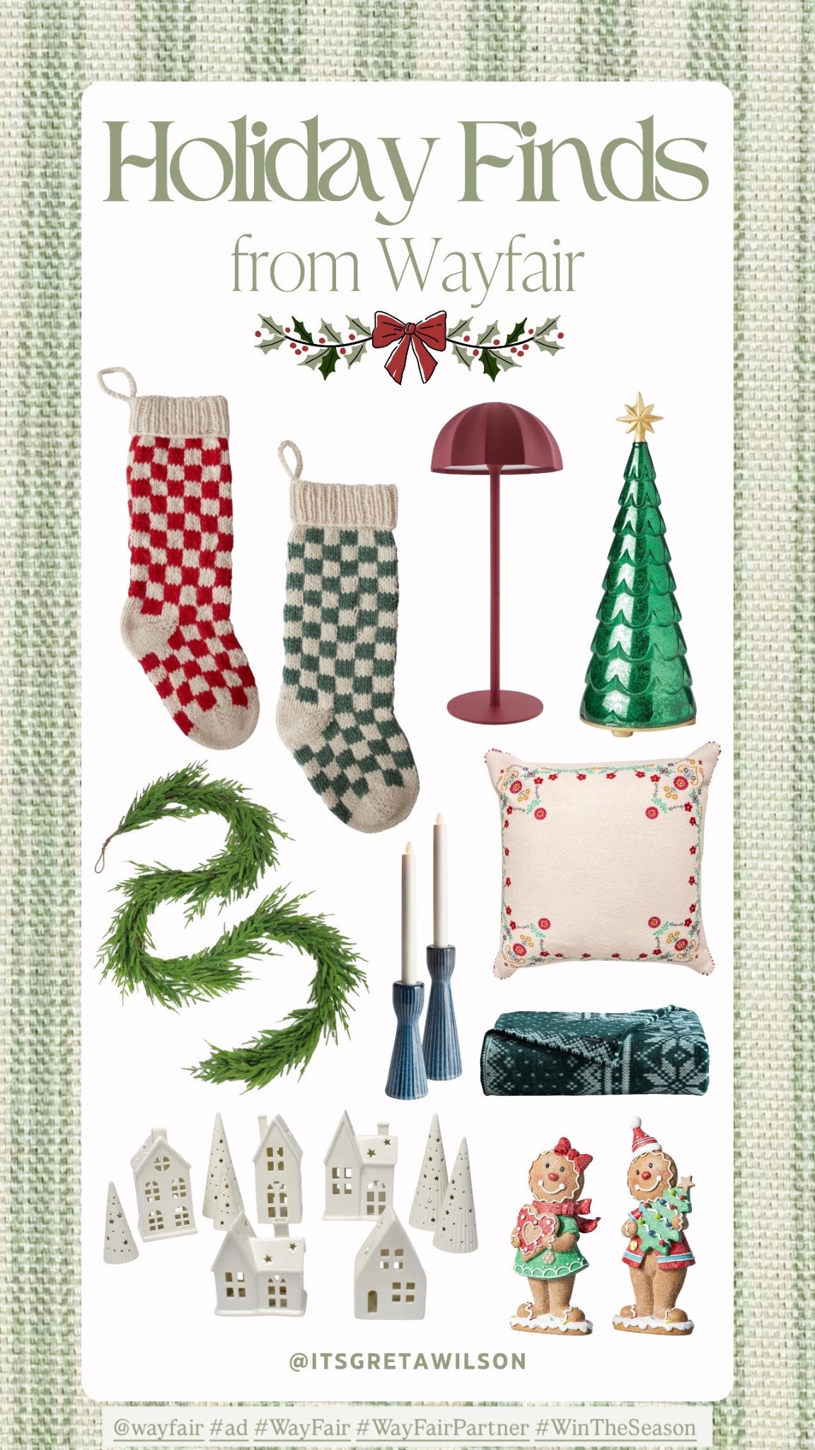 #ad last minute finds you need ❤️🎄🧦@wayfair
#Wayfair #WayfairPartner

#LTKGiftGuide #LTKHoliday