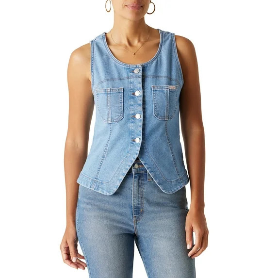Levi Strauss Signature Women's Vintage Summer Vest, Sizes XS-XXL | Walmart (US)