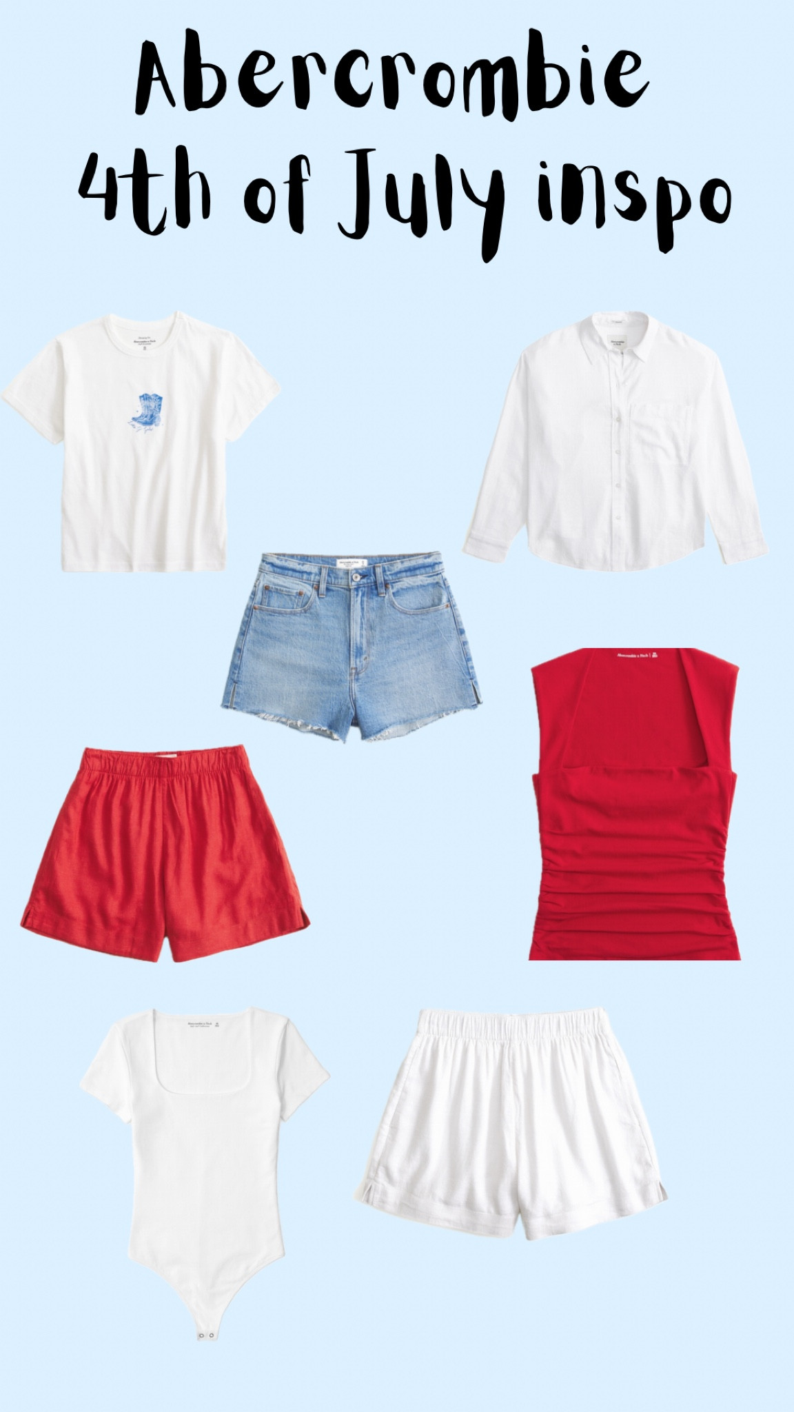 4th of July outfit inspo 

#LTKfindsunder50 #LTKstyletip #LTKSeasonal