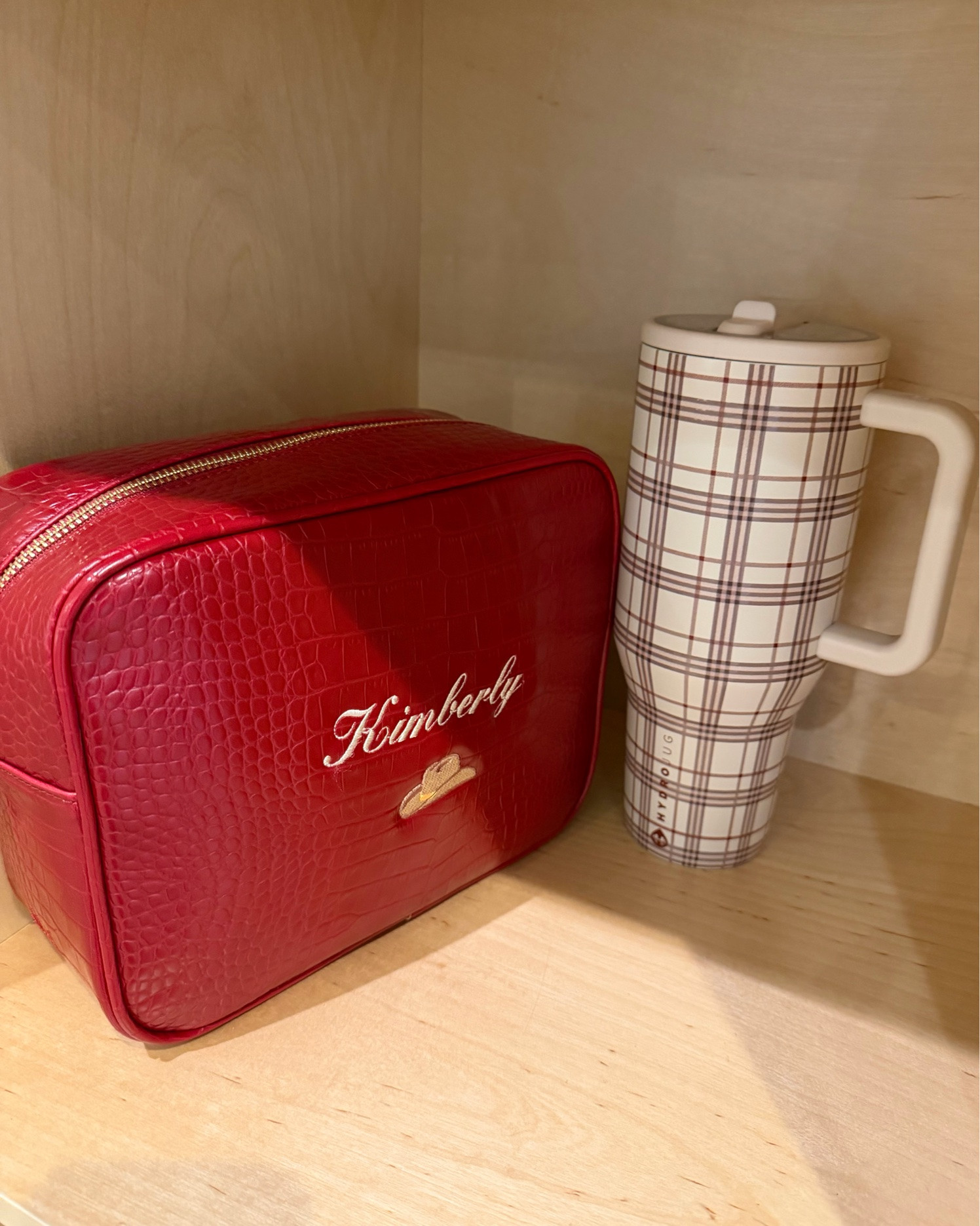 Abode Red Croc Personalized accessories bag & matching hydrojug ♥️🤎

#LTKdayinmylife #LTKSeasonal #LTKActive