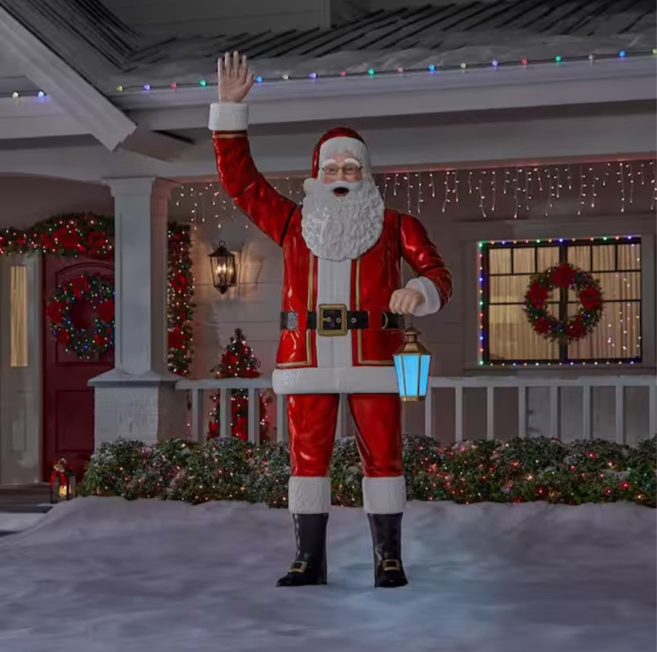 8 foot outdoor Santa decoration 


Christmas decorations/ Xmas decor/ Santa statue/ modern farmhouse 

#LTKSeasonal #LTKHoliday #LTKhome