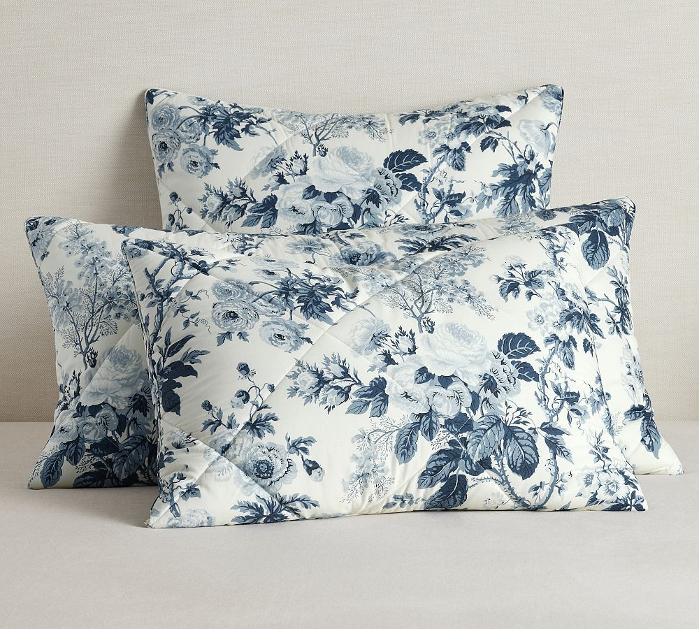 Open Box: Garden Floral Percale Comforter Sham | Pottery Barn (US)