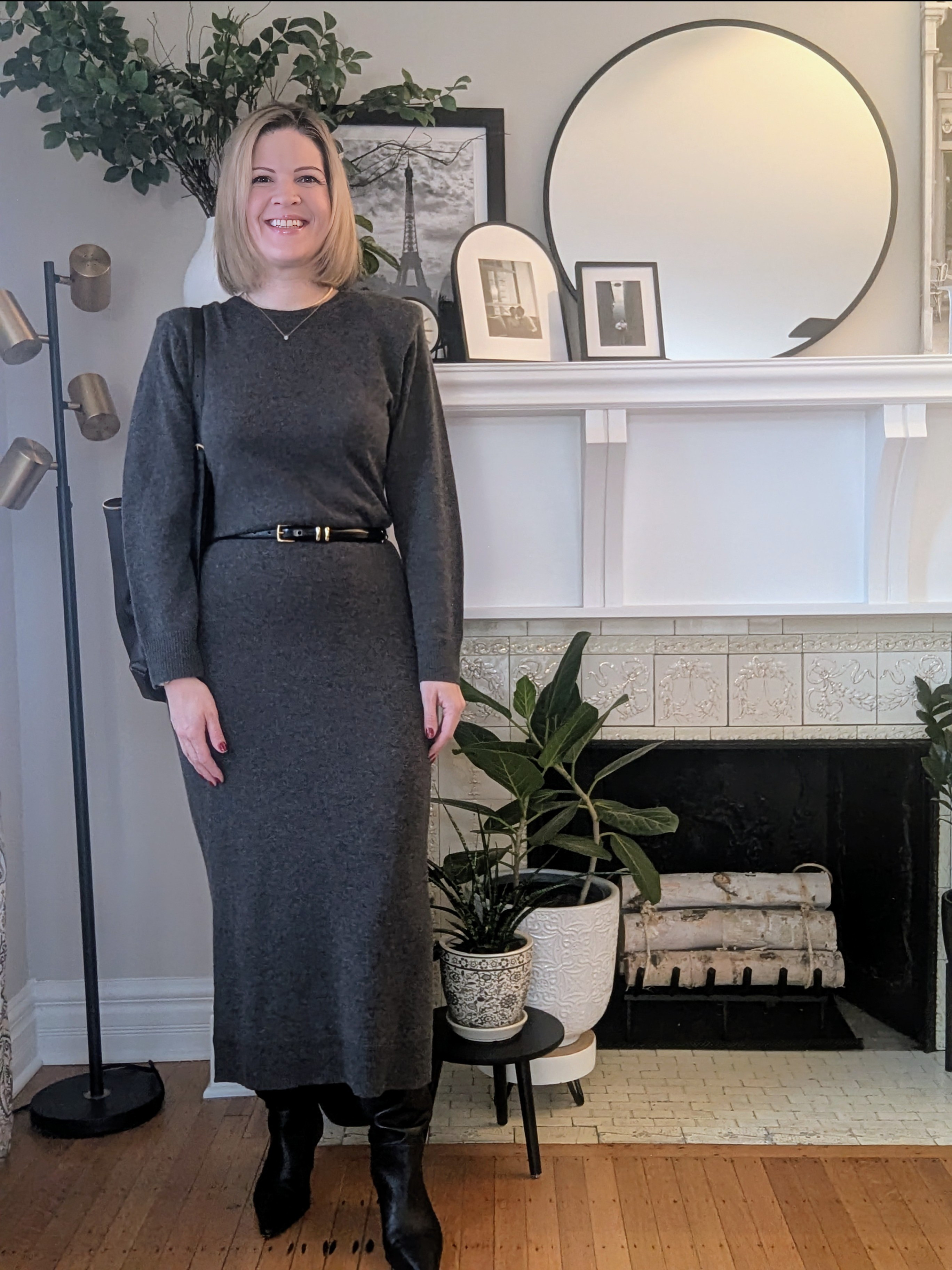 Cozy sweater dress season 

#LTKOver40 #LTKWorkwear #LTKMidsize