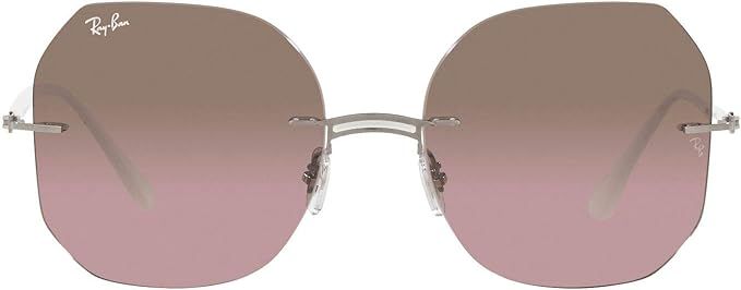 Ray-Ban Women's Rb8067 Square Sunglasses | Amazon (US)